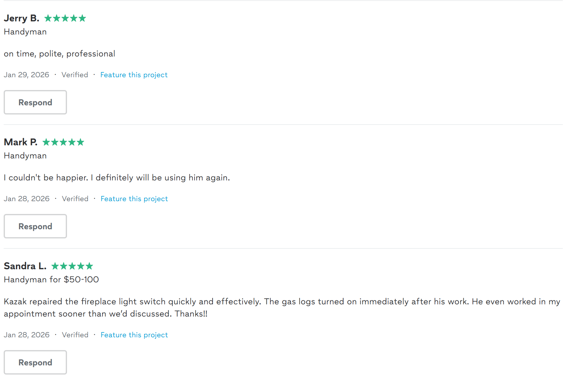 Customer review screenshot 2